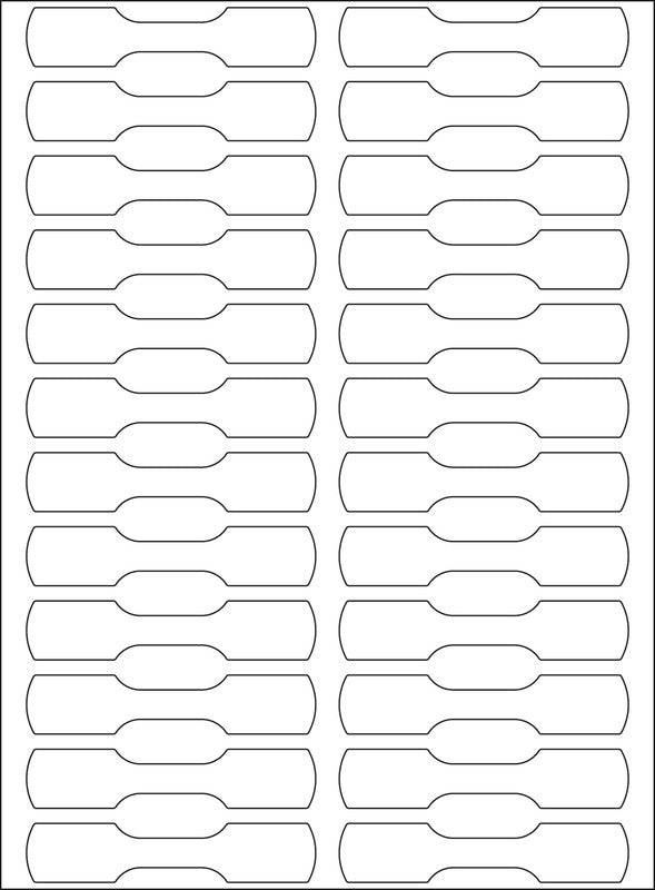 HERMA Schuletiketten – 10 × 49 mm, Abgerundete Ecken, 600 Stk, 25 Bogen, Karton, Permanent Haftend