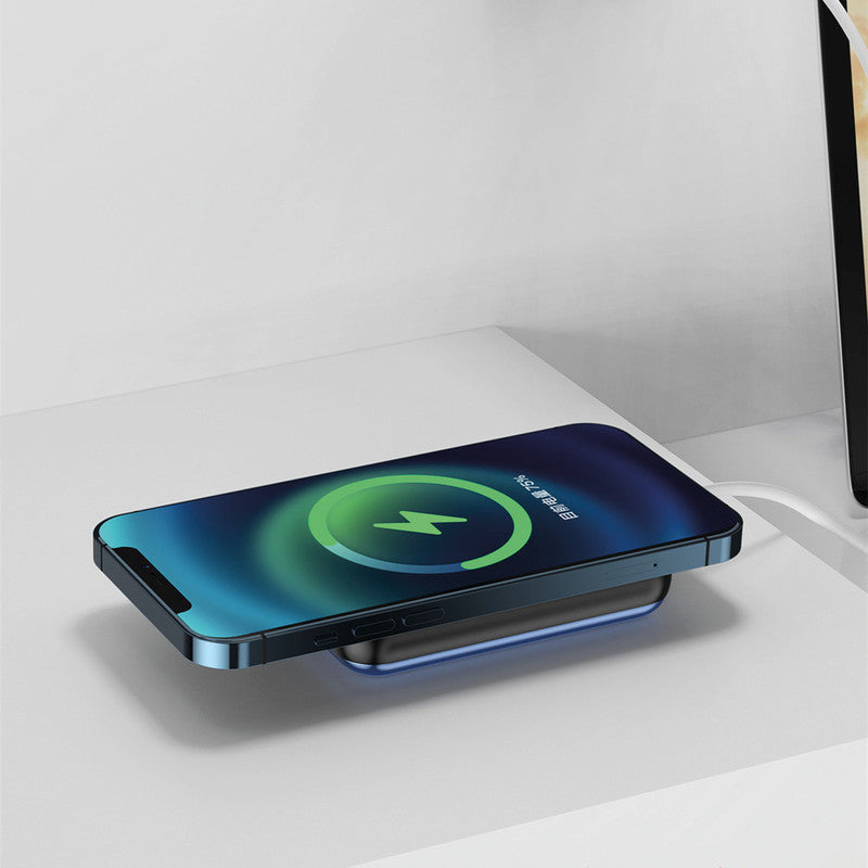MagSafe Powerbank 5'000 mAh – 15 W PD, grau, für iPhone 12 Serie