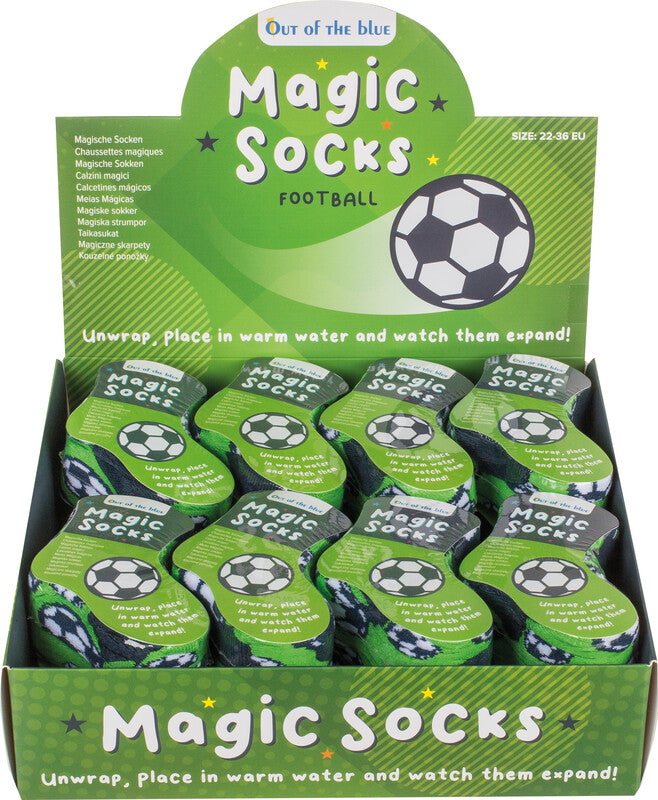 Out oft the blue OUT OF THE BLUE Fussball Socken – Grösse 22–36, Mehrfarbig, 72% Baumwolle/23% Polyester/5% Elasthan