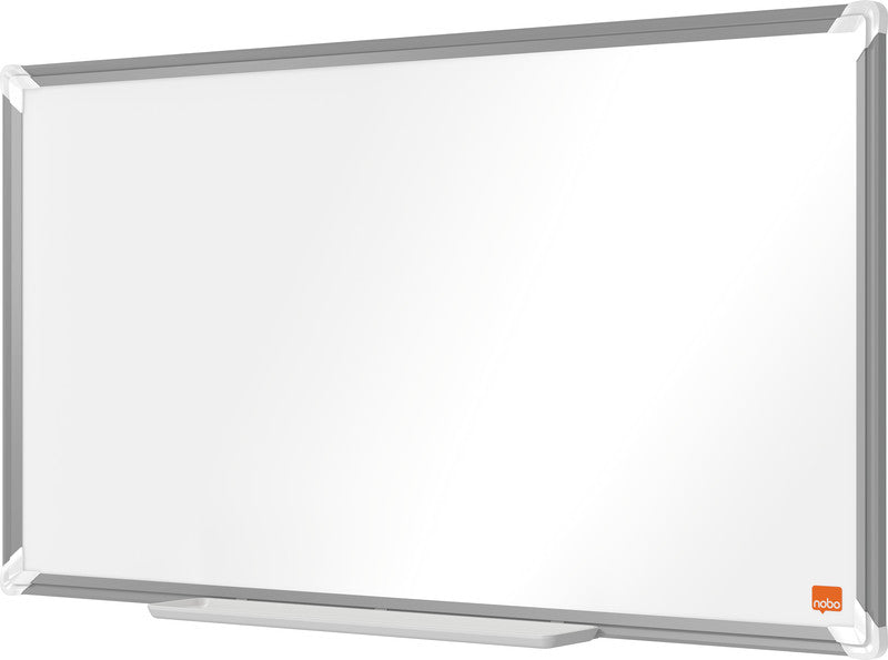 Nobo Whiteboard – 122 × 69 cm, lackierter Stahl, magnetisch, Aluminiumrahmen, Wandmontage