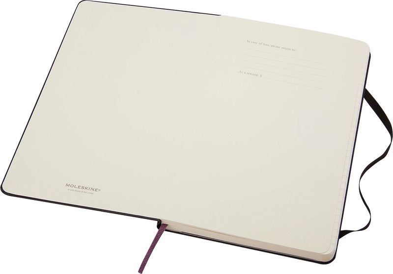 Moleskine Notizbuch Classic Collection, 90 × 140 mm, liniert, Leimbindung, Hardcover, 192 Seiten – schwarz