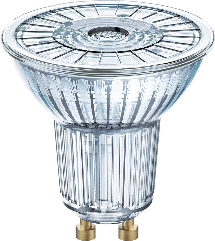 Osram Superstar LED-Reflektor PAR16 GU10 – 4,5 W dimmbar, 350 lm, 2700 K warmweiss, transparent