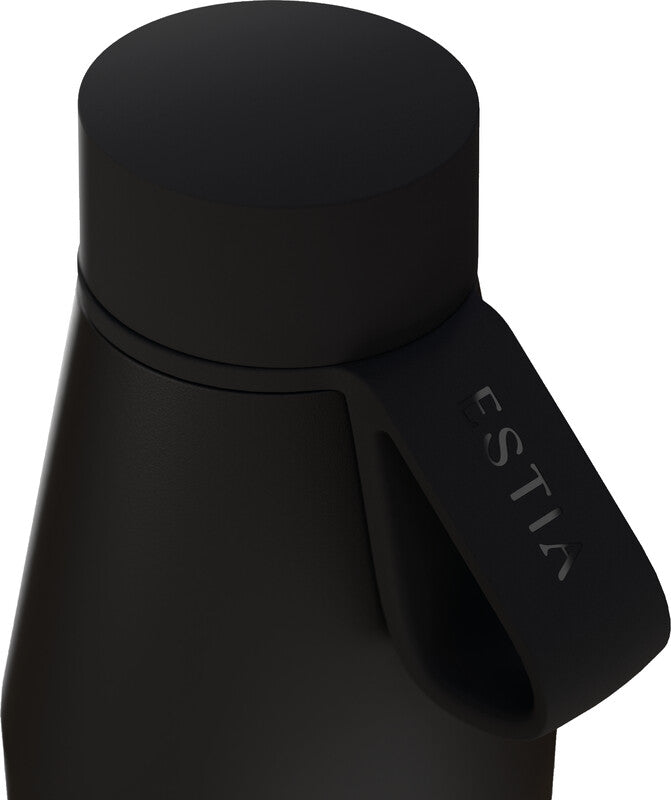 Estia Flow Isolierflasche 500 ml – Doppelwandig 12 h Heiss / 24 h Kalt, Edelstahl, Schraubdeckel