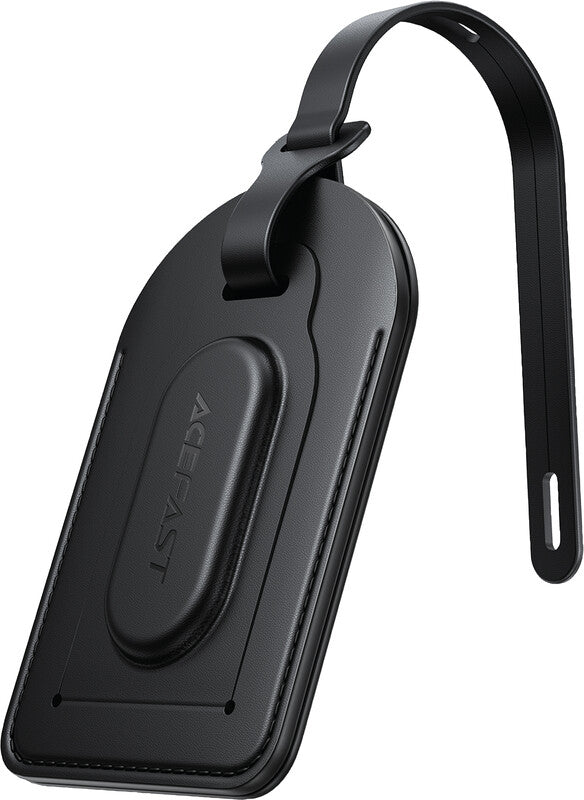 Acefast Gepäckanhänger – Bluetooth, mit Apple Find My, CR2032-Batterie – für iOS – 60×93×9 mm – Schwarz
