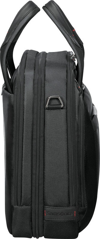 Samsonite Pro-DLX 5 Notebook-Tasche – 17/23 l, RFID-Fach, Aufsteckfunktion, Nylon, Schwarz