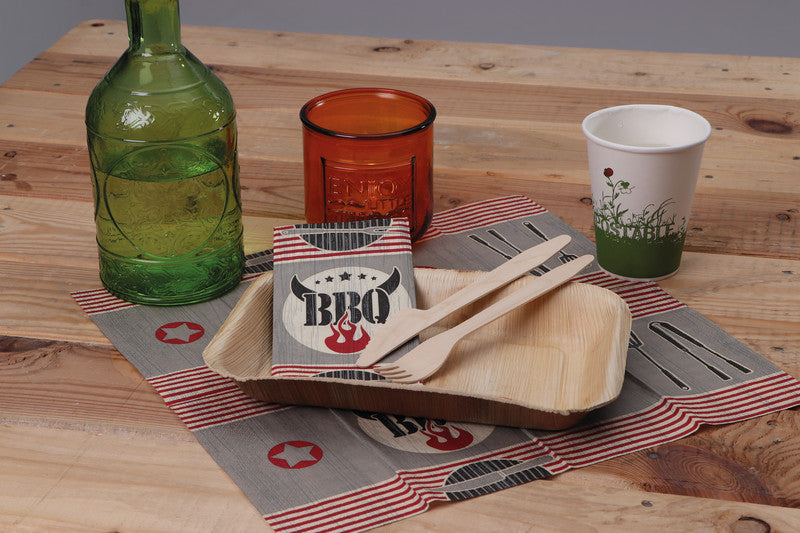 Linea verde by elco Messer Holz – 16,5 cm, braun, 100 Stück