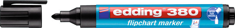Edding Flipchart-Marker 380 – Rundspitze 1-5 mm – Sortiert – 4er-Set