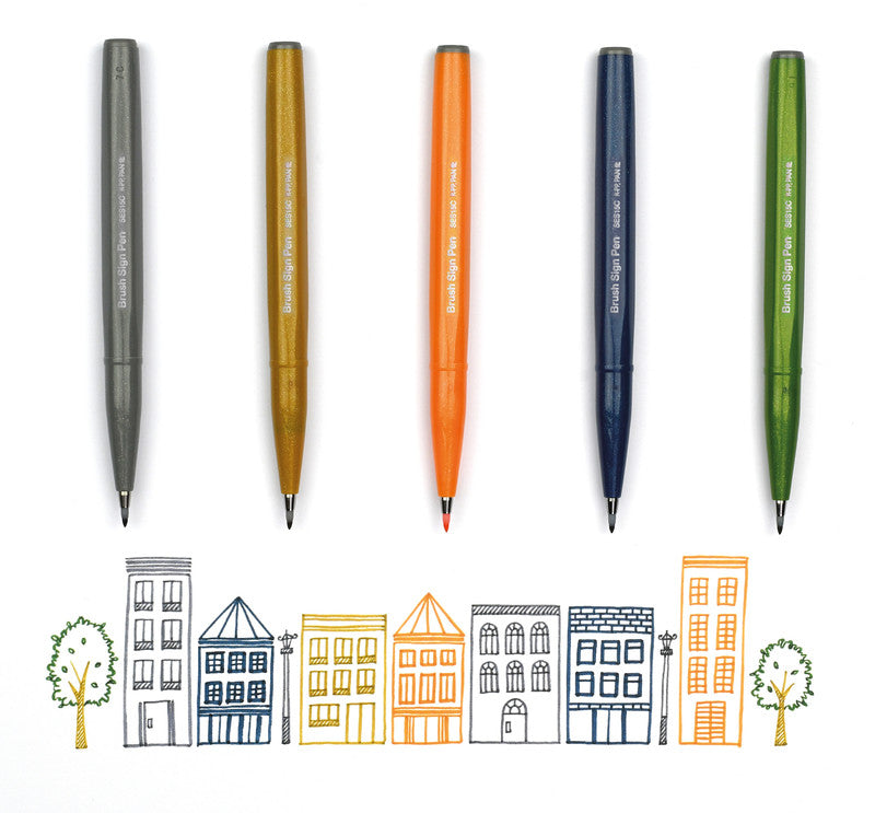 Pentel Pinselstift, 1 Stk.
