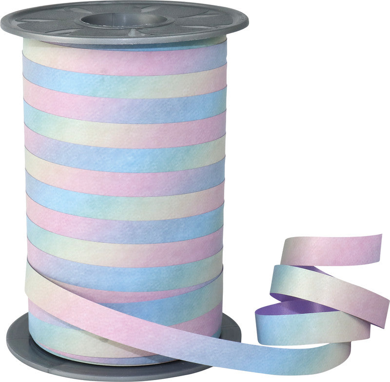 Präsent Geschenkband – Rainbow – Kunststoff, 10 mm × 200 m