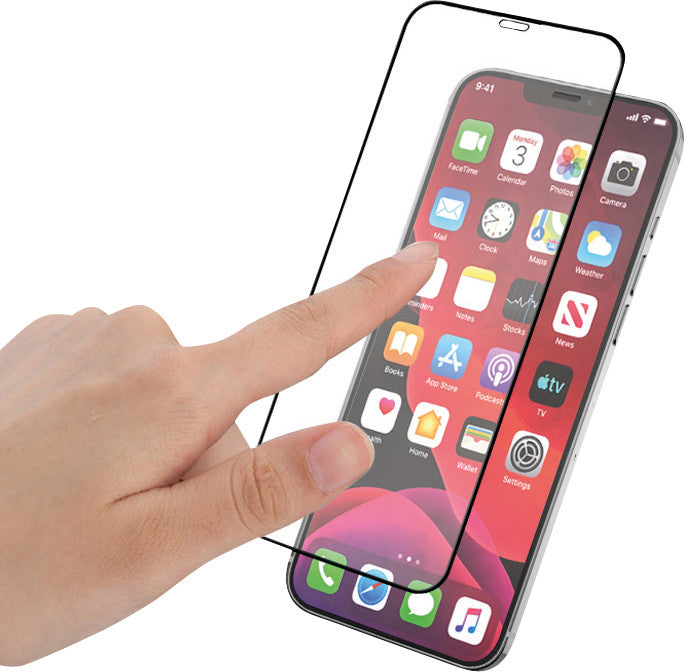 Mocolo Panzerglas-Displayschutz – für Apple iPhone 12/12 Pro – Transparent – Anti-Fingerabdruck-Beschichtung
