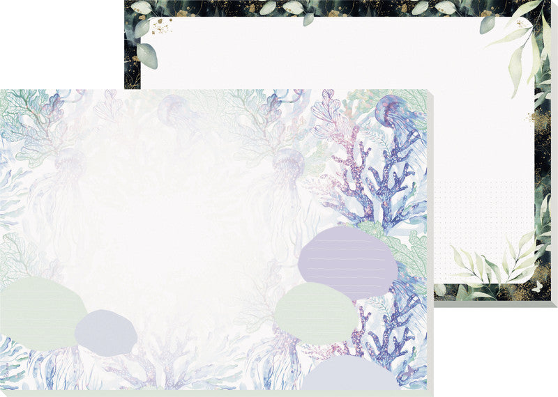 Sigel Schreibunterlage JOLIE – Glamouröse Blätter – 420 × 297 mm – Papier