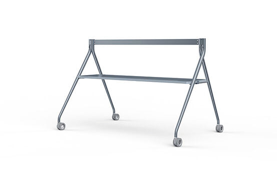 Yealink TV-Wagen – 86" – mit Rollen, für MeetingBoard 86 – MB-FloorStand-860T, Grau