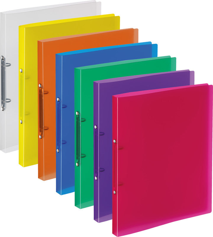 Kolma Zeigebuch Easy – A4 Hochformat – 2-Ring-Mechanik, Ø 10 mm, Rücken 20 mm – Beere, Kunststoff