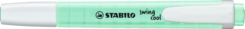 STABILO swing cool Pastel Edition Textmarker Set 4 Farben Pastell – Keilspitze, 1–4 mm