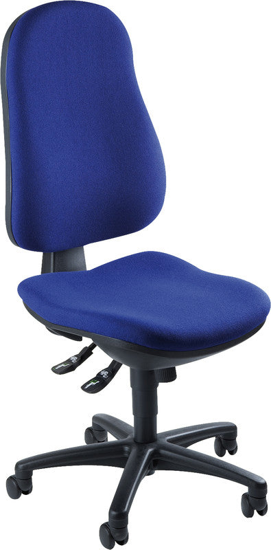 Topstar Bürostuhl Support Sy – Sitzhöhe 42–55 cm, 110 kg, blau