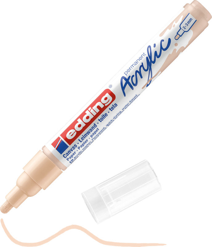 Edding Acrylmarker für Permanent-Marker – Warmbeige