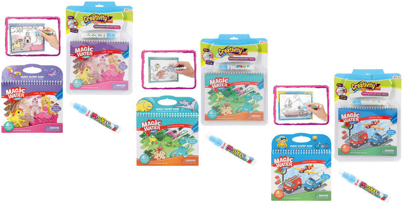Toi-toys Malbuch, Papier, 20 × 25 cm, mehrfarbig, ab 3 Jahren, inkl. Stift