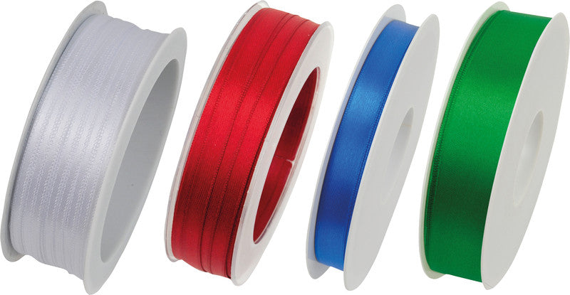Goldina Geschenkband – Satin, echte Webkante – 3 mm × 10 m – intensivgrün