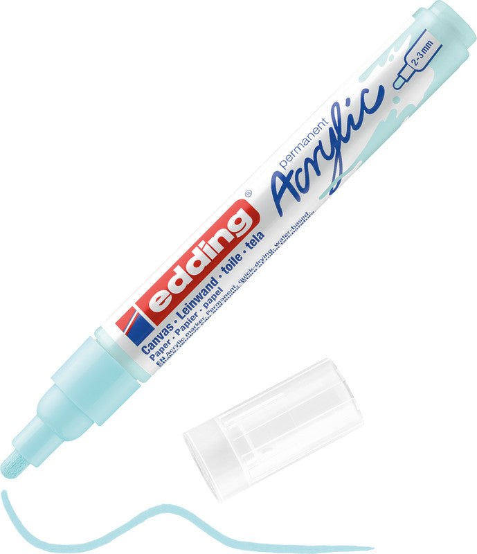 Edding Acrylmarker – sortiert, pastell, 5er Set