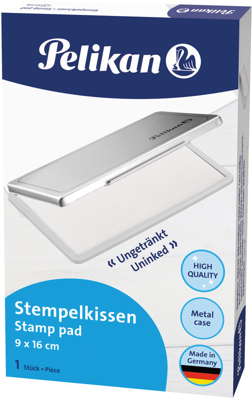Pelikan Stempelkissen – Metall, 160 × 90 mm, ohne Kissen