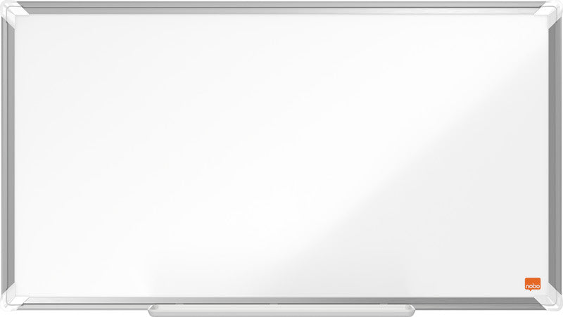 Nobo Whiteboard – 72 × 41 cm, lackierter Stahl, magnetisch, Aluminiumrahmen, Wandmontage