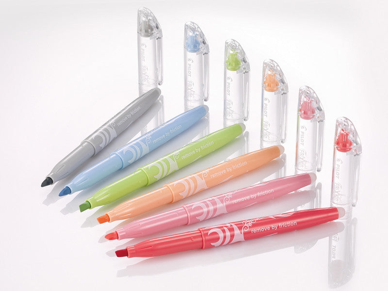 Pilot FriXion Light Textmarker Pastellpink – Keilspitze, 3,3 mm, radierbar