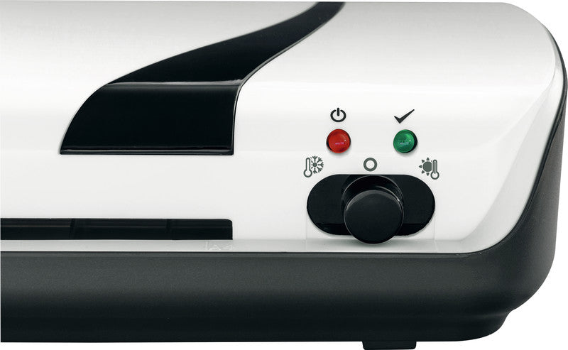 GBC Inspire+ Laminiergerät A4 – 2 Rollen, 75–125 µm, Kaltlamination, 4 Min. Aufheizzeit, 250 mm/min, Weiss