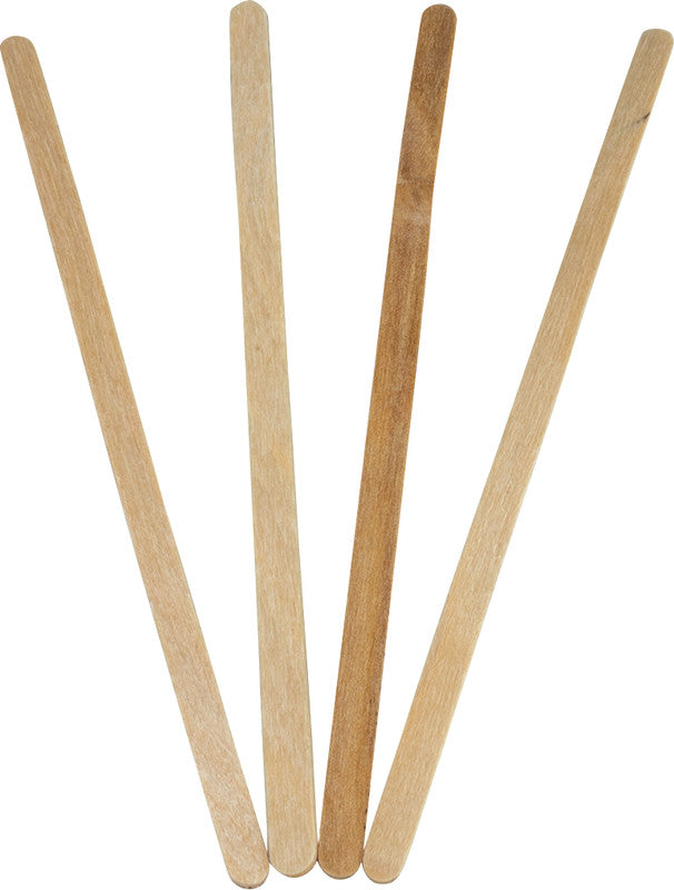 Rührstäbchen aus Holz (Birke), 11 cm – kompostierbar – 2'000 Stück