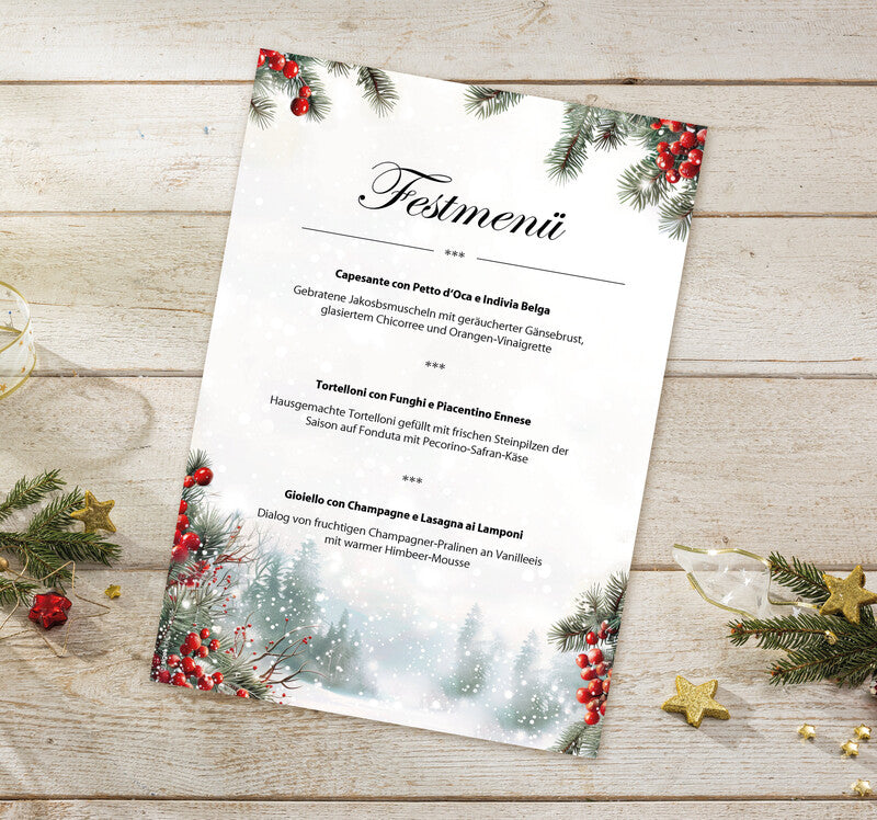 Sigel Schreib-/Motivpapier Scandinavian Snow – A4 – 90 g/m² – FSC – für Kopierer, Laser-/Inkjetdrucker – Pack à 100