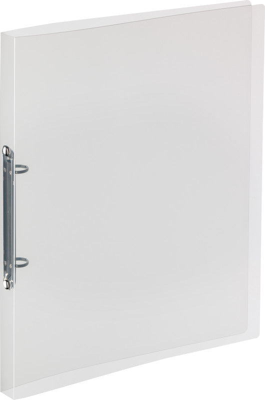 Kolma Zeigebuch Easy – A4 Hoch – 2-Ring-Mechanik, Ø 10 mm, Rücken 20 mm – Transparent, Recyclingfähig
