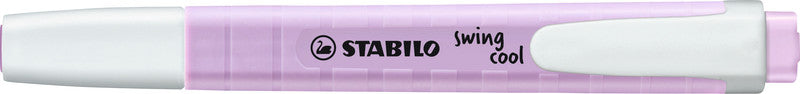 STABILO swing cool Pastel Edition Textmarker lila – Keilspitze, 1–4 mm