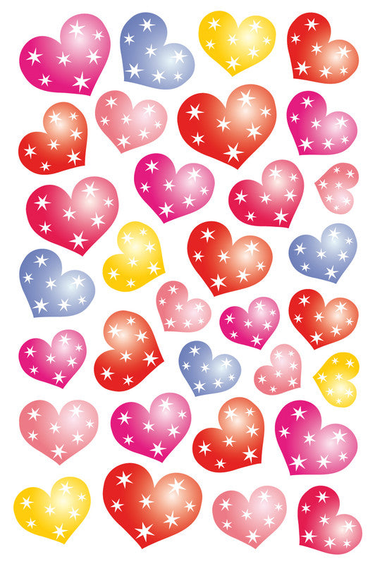 HERMA Schmucketiketten, Magic Love Klassiker – 84 × 120 mm – sortiert – 1 Blatt