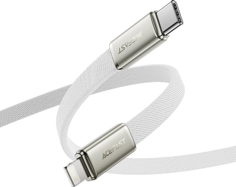 Acefast USB-C auf Lightning Kabel – 1,2 m – PD 30 W – Weiss