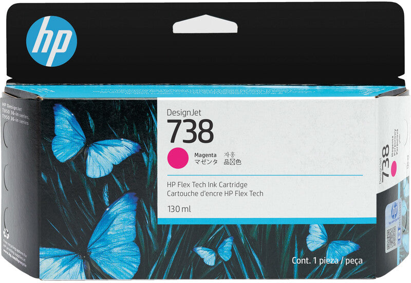 HP Tintenpatrone 498N6A, Magenta, 130 ml