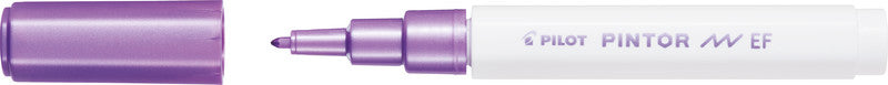 Pilot Pigmentmarker Pintor – Rundspitze 0,5-0,7 mm – Sortiert – 6er-Set – Für dunkle Oberflächen geeignet