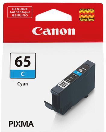 Canon Tintenpatrone CLI-65, cyan, 12,6 ml – für Inkjet- und Multifunktionsdrucker