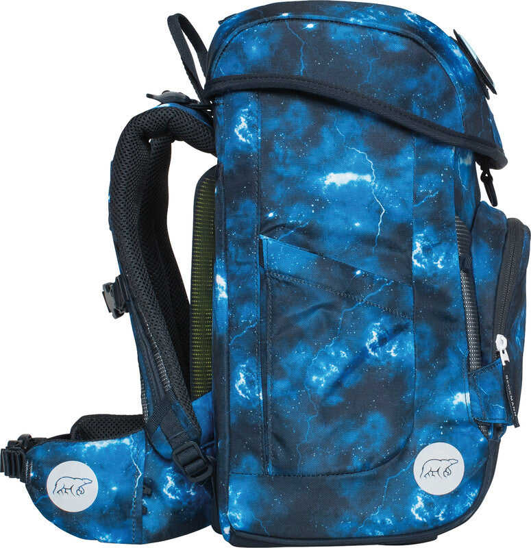Beckmann Schulrucksack Plus Air – 6-teilig – Tech Rex – recyclingfähig