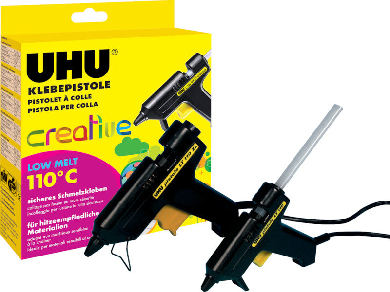UHU Heissklebepistole Creative – 40 W – 110 °C – inkl. 4 Klebepatronen