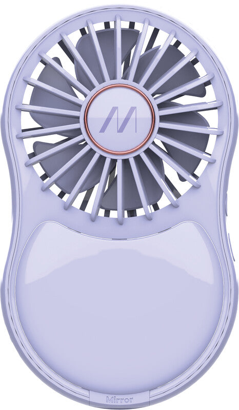 Muitomas Handventilator MIRRORFANVL – 3 Stufen, USB-C, Violett
