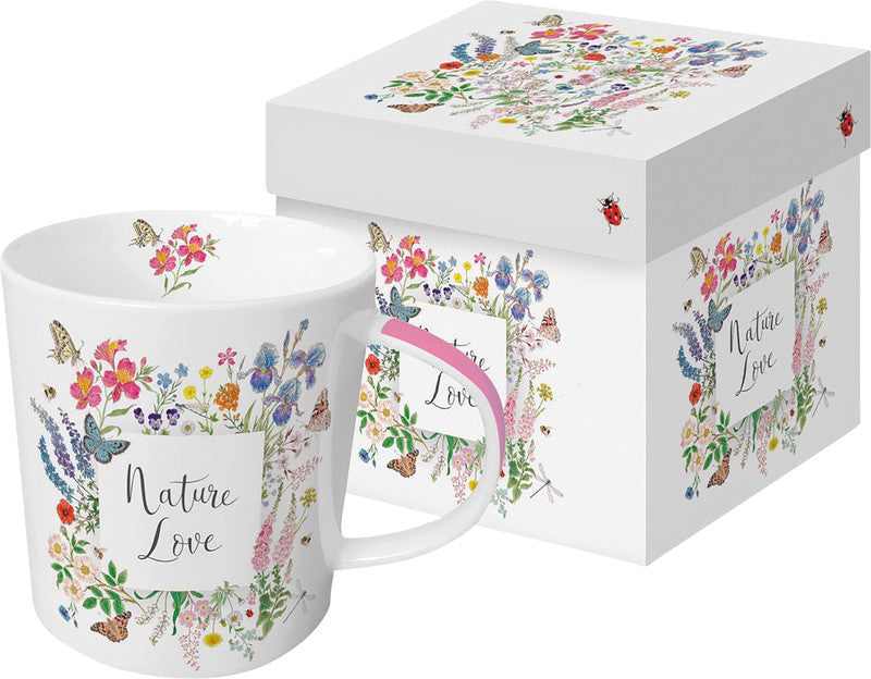 Ppd Tasse – 0,35 l, Porzellan, mehrfarbig, spülmaschinenfest, mikrowellengeeignet, 1 Stück