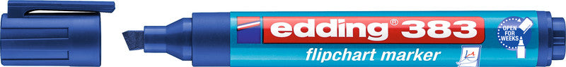 Edding Flipchart-Marker 383 – Keilspitze 1-5 mm – Blau