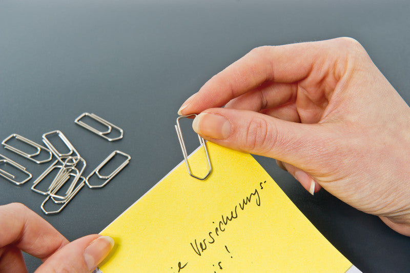 Connect Büroklammern – 24 mm – Metall – Silber – 100 Stück
