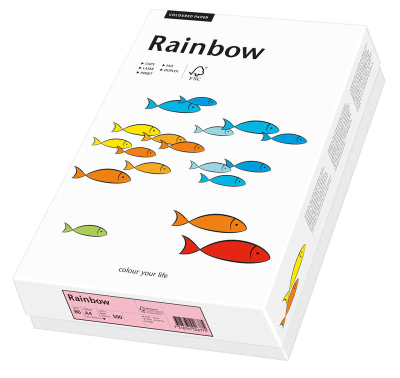 Scaldia Kopierpapier – A4, 80 g/m², Rosa – für Inkjet, Laser, Kopierer – FSC – 500 Blatt