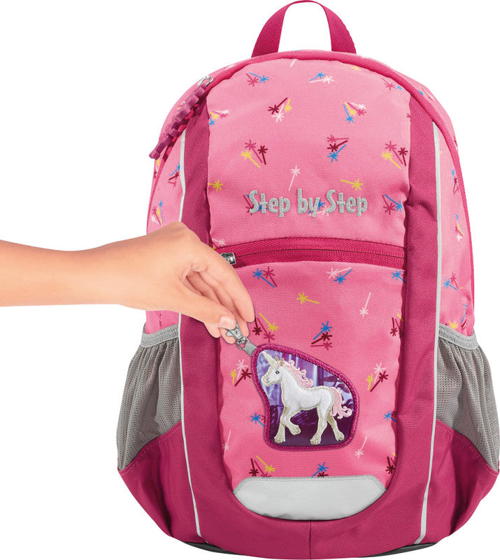 Step by Step Magic Mags Magnet-Applikation – Little Unicorn Nuala – für Kindergartenrucksack Mini und Maxi