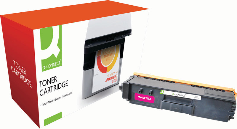 Q-Connect – Toner TN-328M – magenta, 6000 Seiten – für Farb-Laserdrucker/Multifunktionsgeräte