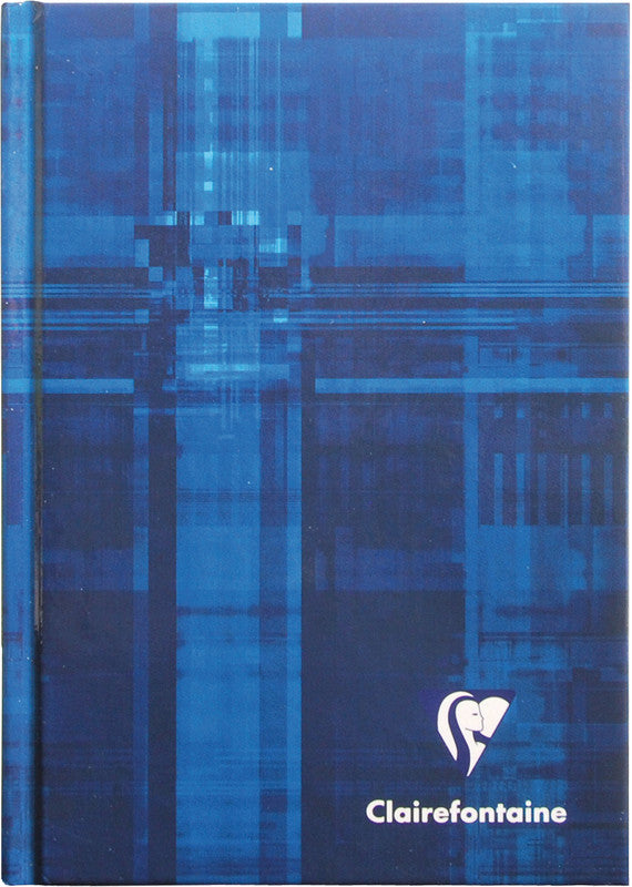 Clairefontaine Notizbuch A6, kariert, Buchbindung, Hardcover, 192 Seiten, 90 g/m² – farbig sortiert