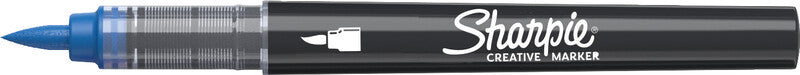 Sharpie Acrylmarker Creative – Pinselspitze 1,2-2,5 mm – Sortiert – 5er-Set – Für dunkle Oberflächen geeignet