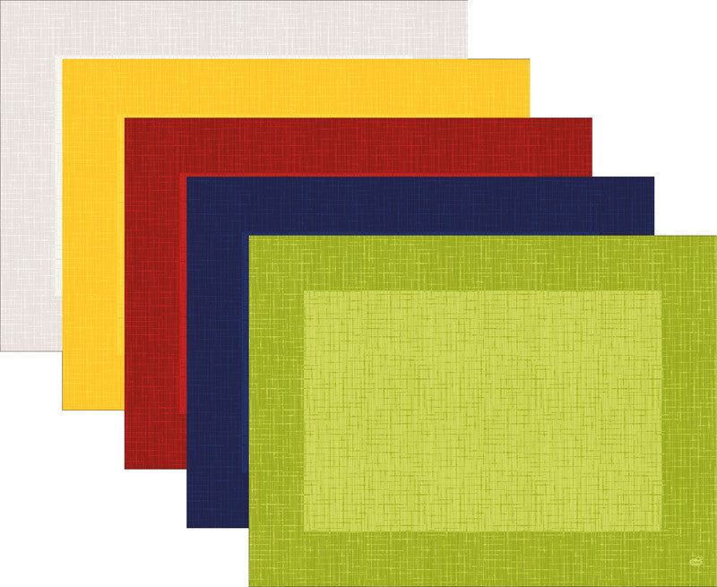 Duni Tischset Papier Kiwi – 40 × 30 cm, 10er-Set