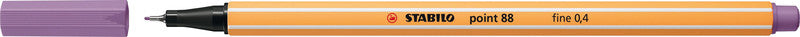 STABILO point 88 Fineliner 0,4 mm – Grauviolett