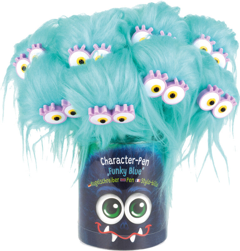 Trendhaus Kugelschreiber – Blau, Kunststoff